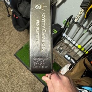 Scotty Cameron Pro Platinum Silver Putter